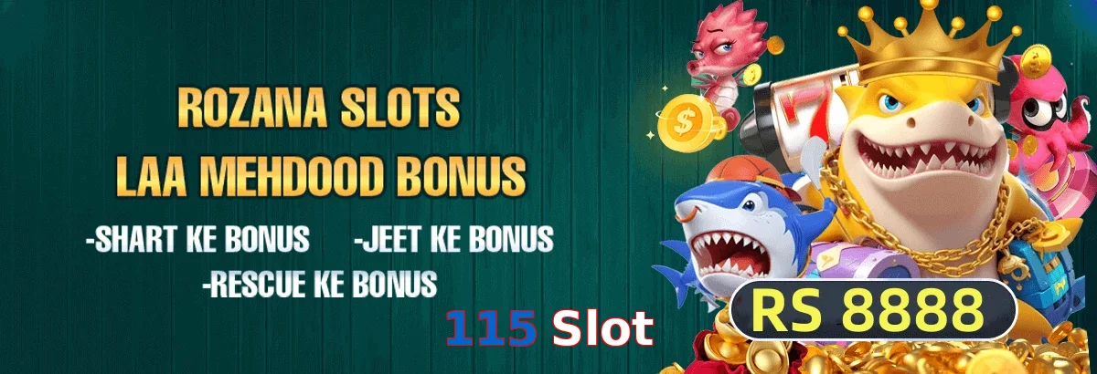 115 Slot game app for Pakistan players