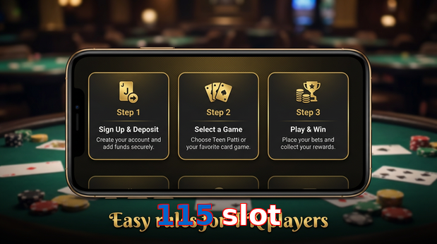 Game list for 115 Slot game section